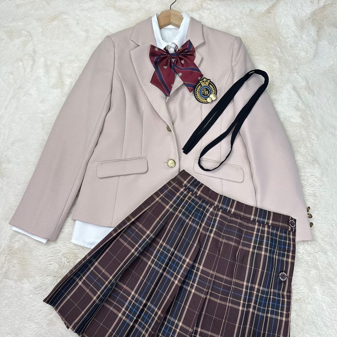 ✨美品✨レピピアルマリオ 卒服 L 160 ベージュ スーツ 5点 フルセット