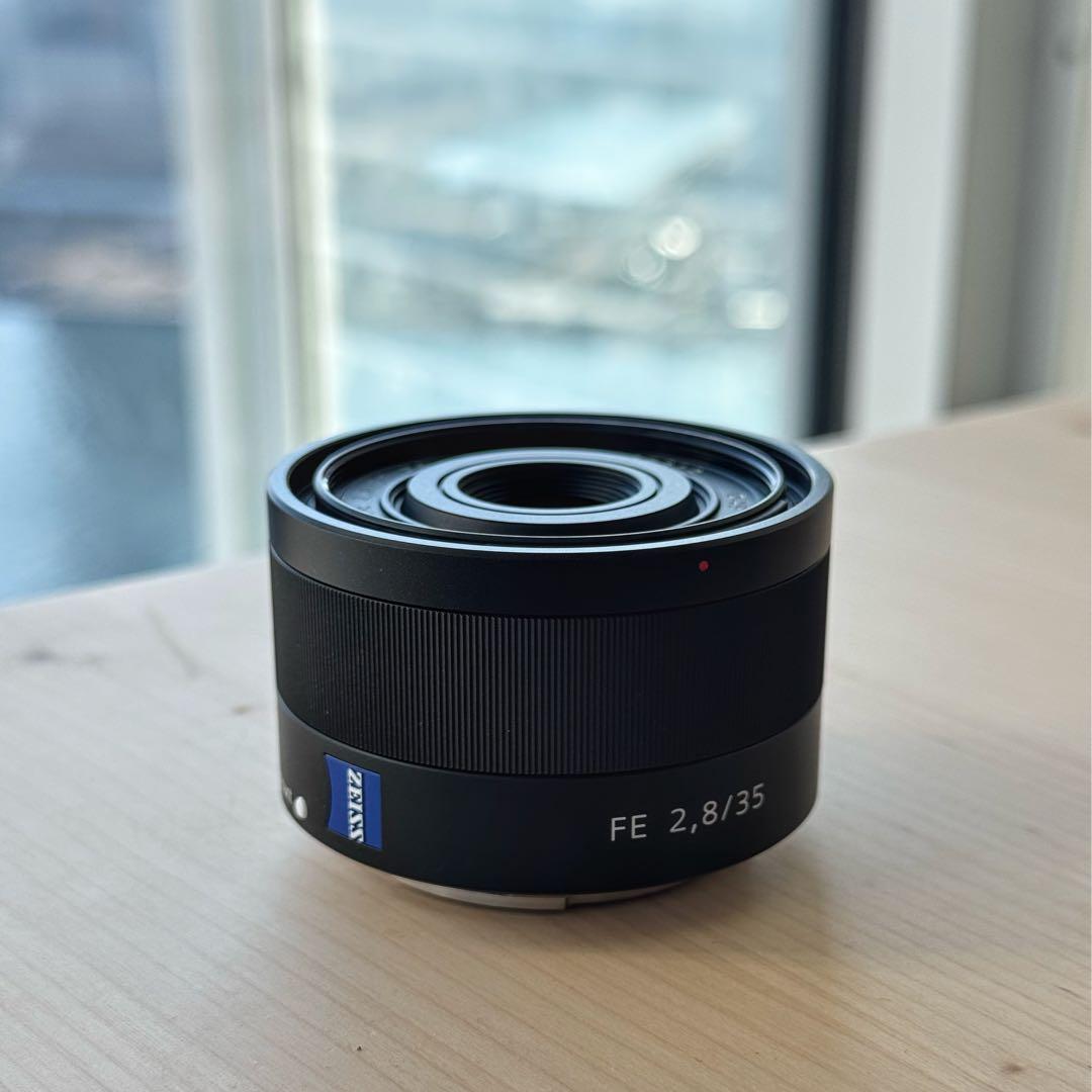 【美品】Sonnar zeiss FE 35mm F2.8 ZA レンズ