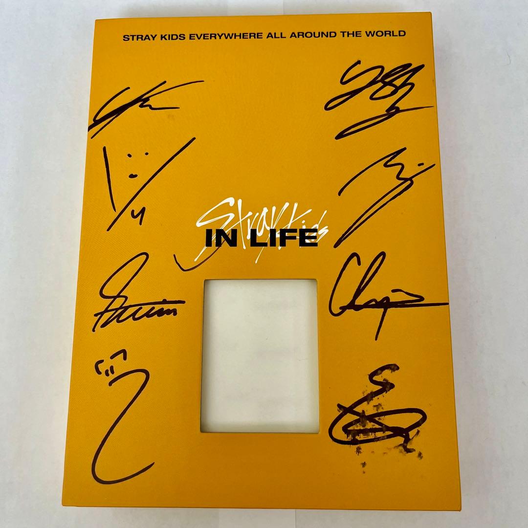Stray Kids IN LIFE 直筆サイン入りアルバム