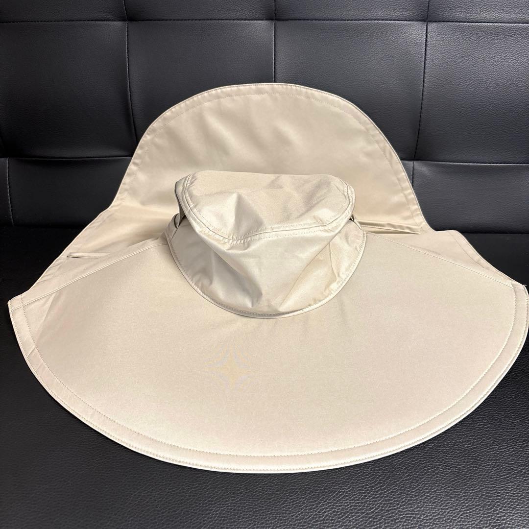 【新品未使用】サンバリア100 オーバルハット　ベージュ