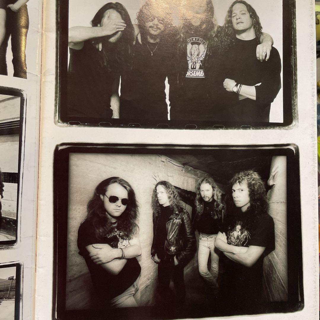 メタリカ　world tour proglam 94 サイン入りパンフ