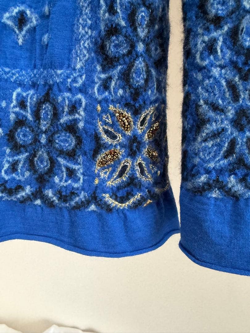 kapital キャピタル 縮絨ウール マフラー ペイズリー イベント限定品