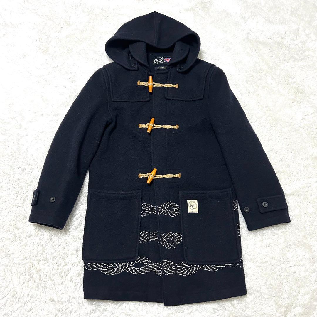 希少✨　Gloverall✖️R.NEWBOLD ダッフルコート　ネイビー　M