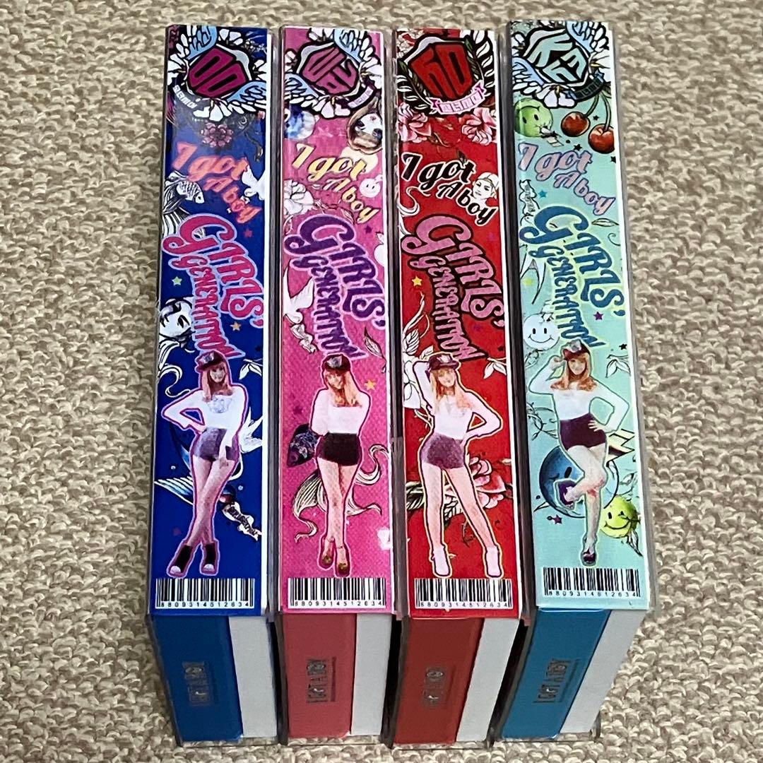 少女時代　i got a boy 韓国盤 4種セット