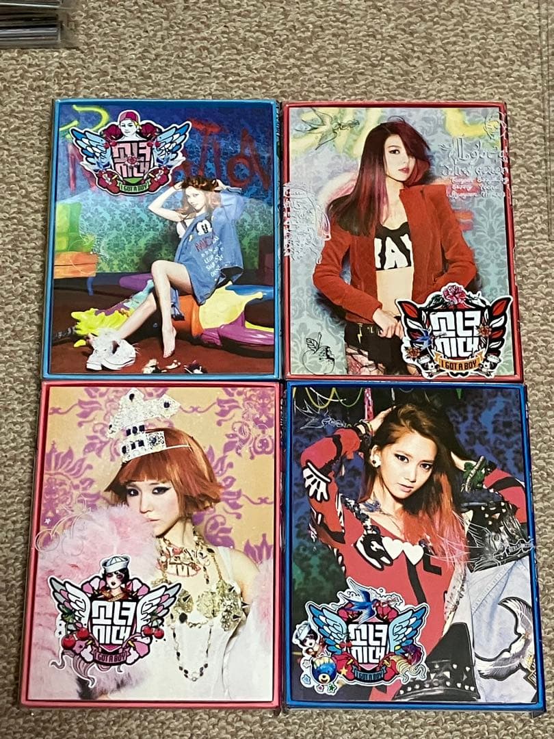少女時代　i got a boy 韓国盤 4種セット