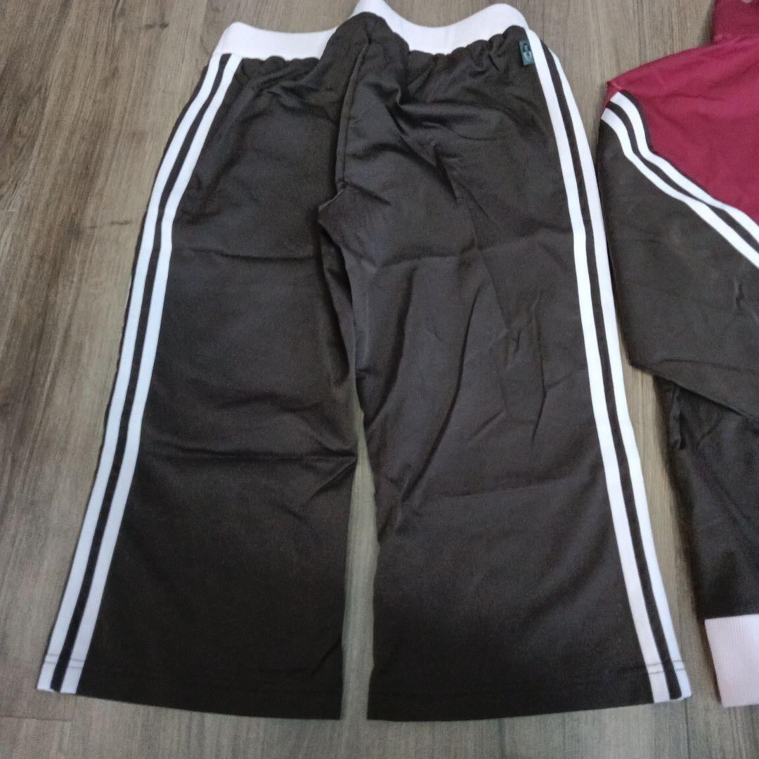 アディダス　adidas　ジャージ　上下セット　新品＋美品　M＋ L