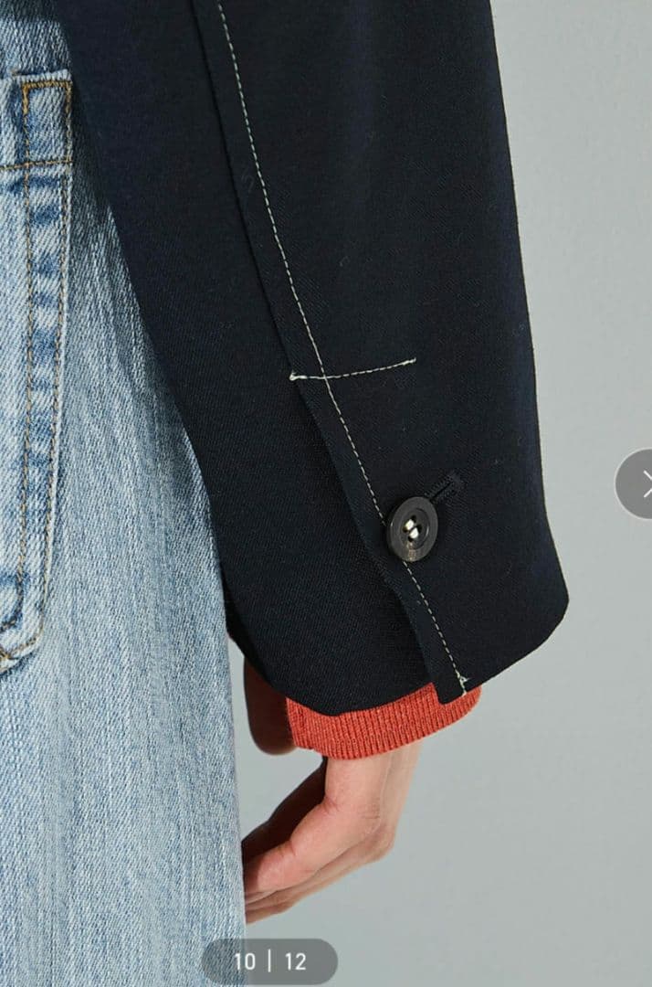 PUBLIC TOKYO ミコウールクロップドジャケット