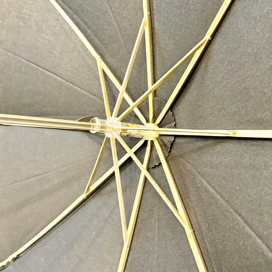 【新品未使用】イヴサンローラン 折り畳み傘 YSLロゴ 総柄 YSL シースルー