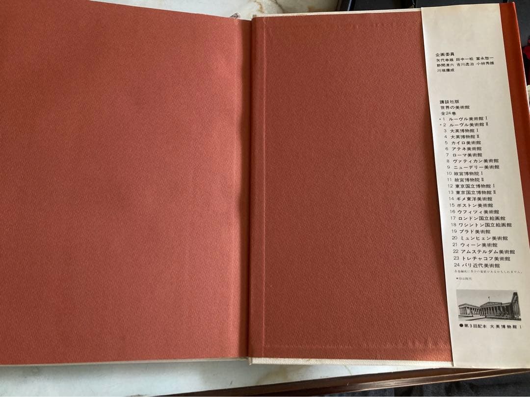 講談社版　世界の美術館全36巻セット(第一刷発行)