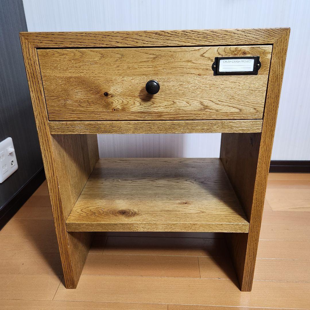【廃盤☆希少】関家具　AURO アウロ サイドテーブル　オーク材
