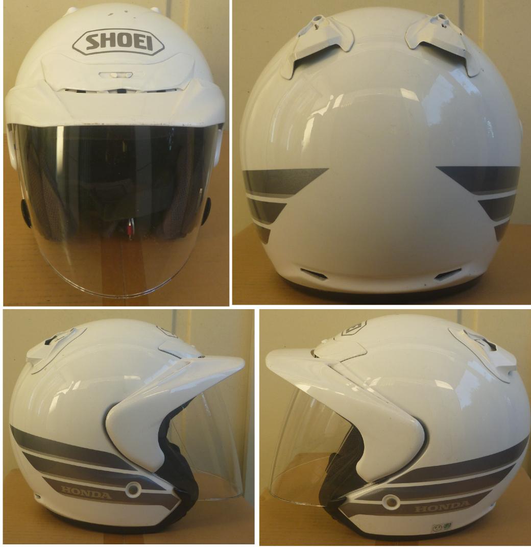 SHOEI J-FORCE2 白 XL V-370バイザー装着