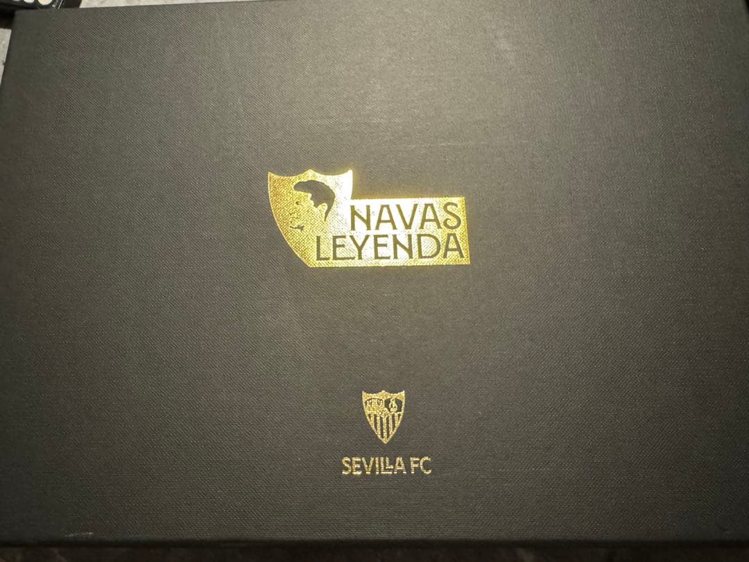 【超希少・シリアルNo付】ヘススナバス直筆サイン入りセビージャ引退試合ユニ