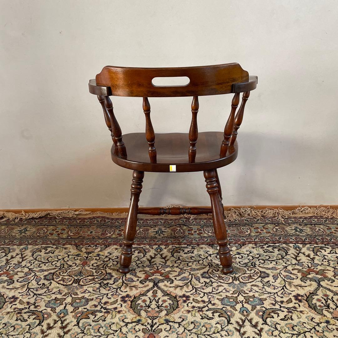 飛騨産業　キツツキマーク　ウィンザーアームチェア　アンティーク　ヴィンテージ