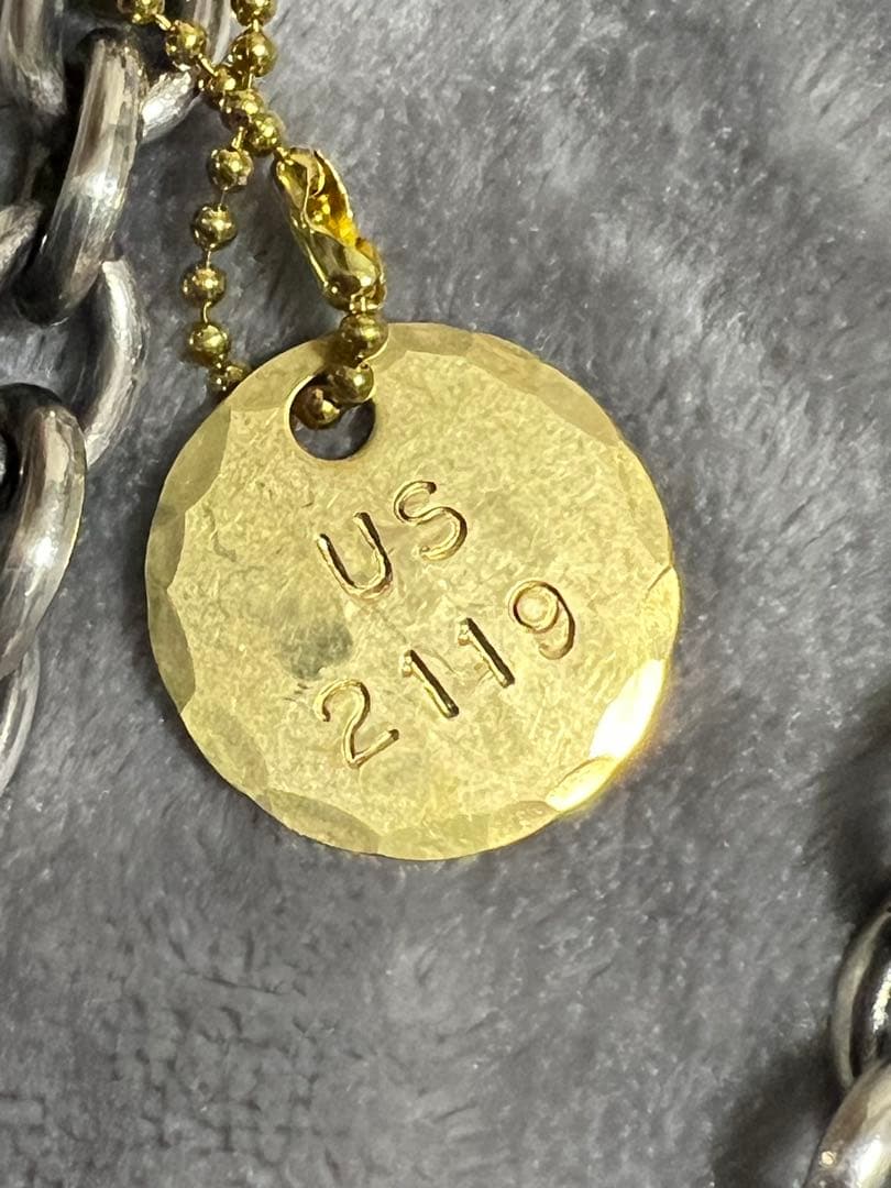 US 三軒茶屋 オーバル ウォレットチェーン 単品売り