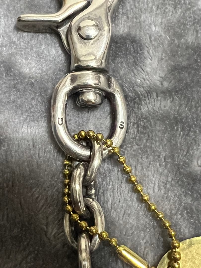 US 三軒茶屋 オーバル ウォレットチェーン 単品売り