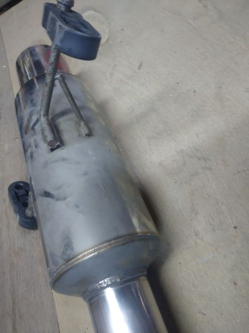 syou9467柿本改BG5レガシィワゴンおまけ付送料込み規制前 マフラー