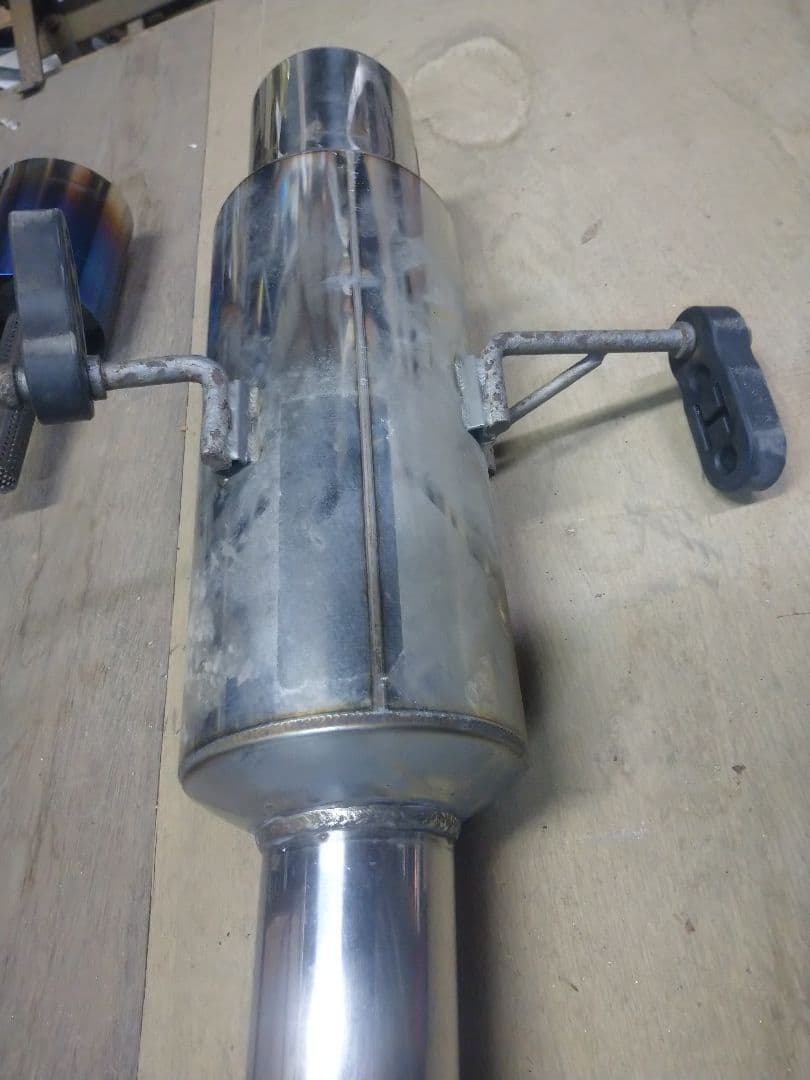 syou9467柿本改BG5レガシィワゴンおまけ付送料込み規制前 マフラー