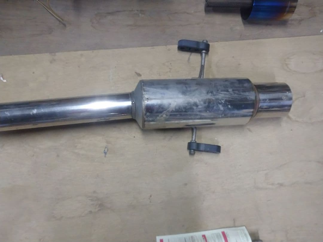 syou9467柿本改BG5レガシィワゴンおまけ付送料込み規制前 マフラー