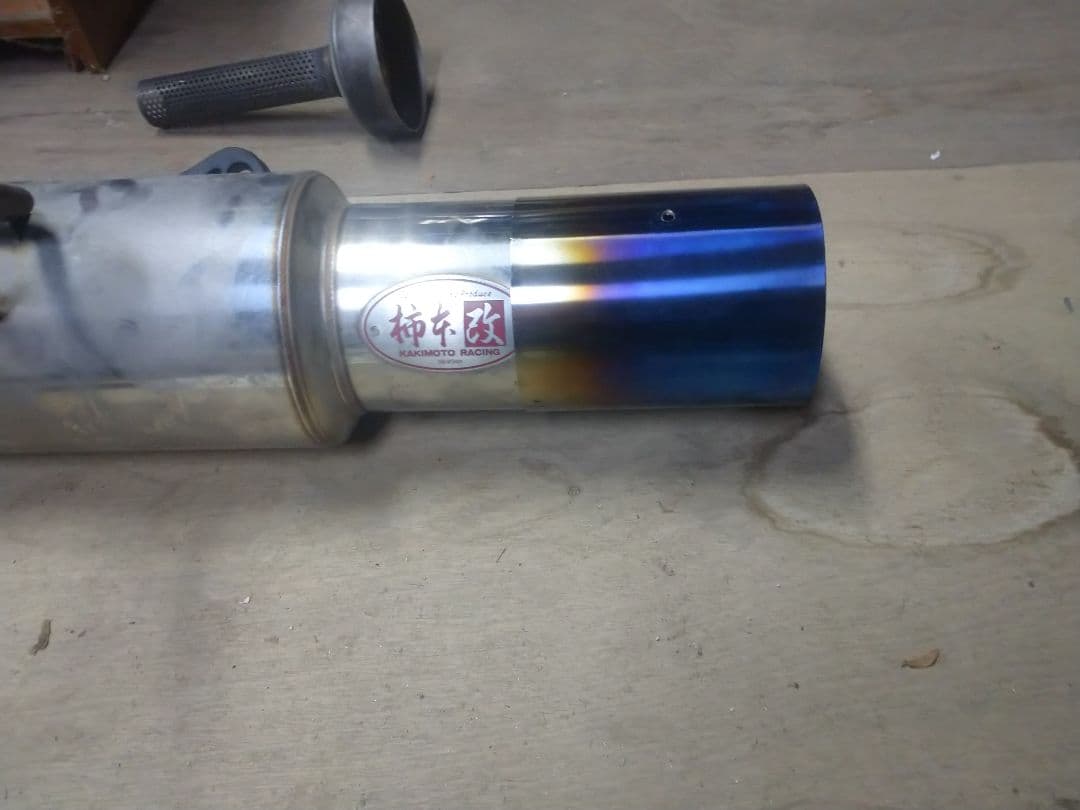 syou9467柿本改BG5レガシィワゴンおまけ付送料込み規制前 マフラー
