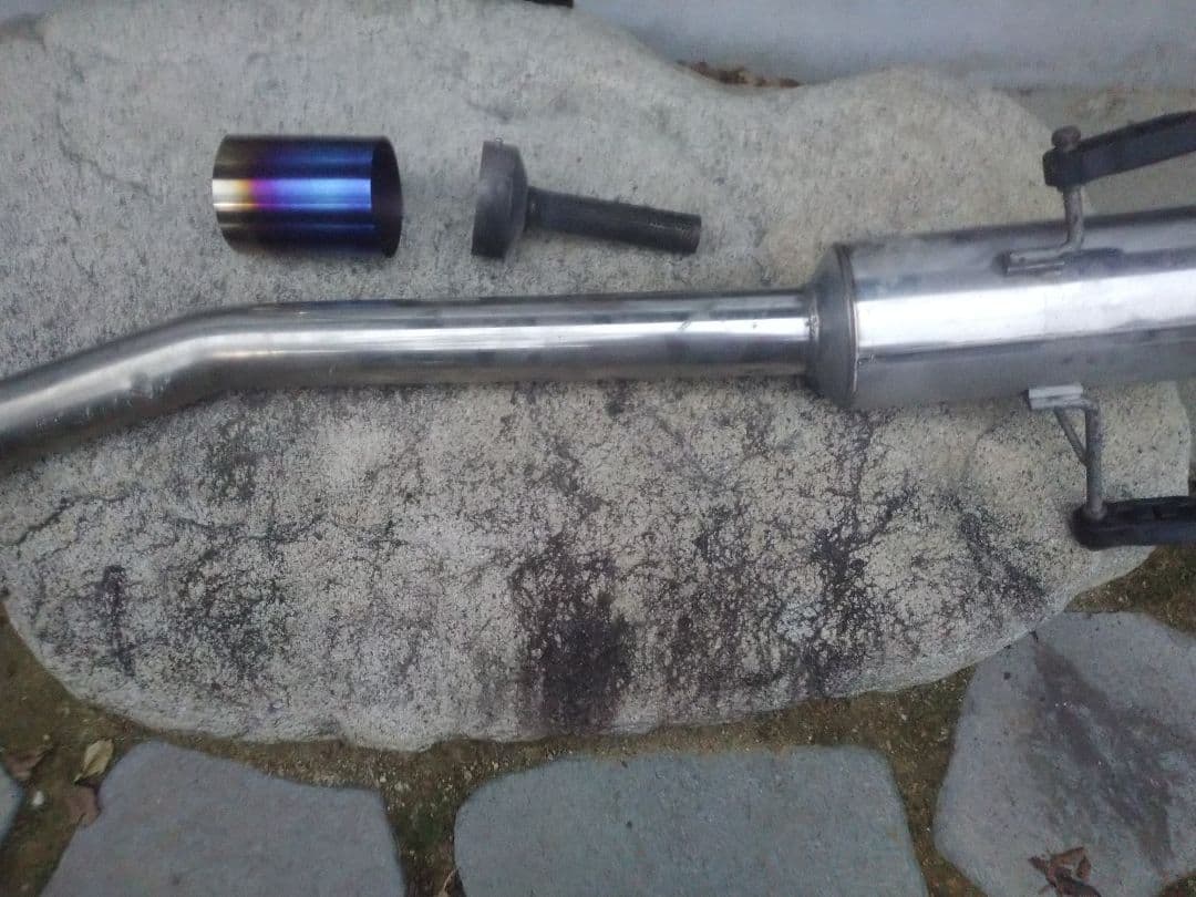 syou9467柿本改BG5レガシィワゴンおまけ付送料込み規制前 マフラー