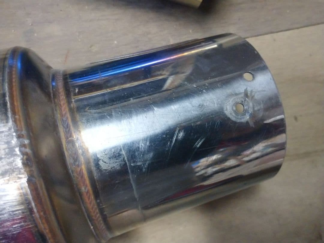 syou9467柿本改BG5レガシィワゴンおまけ付送料込み規制前 マフラー