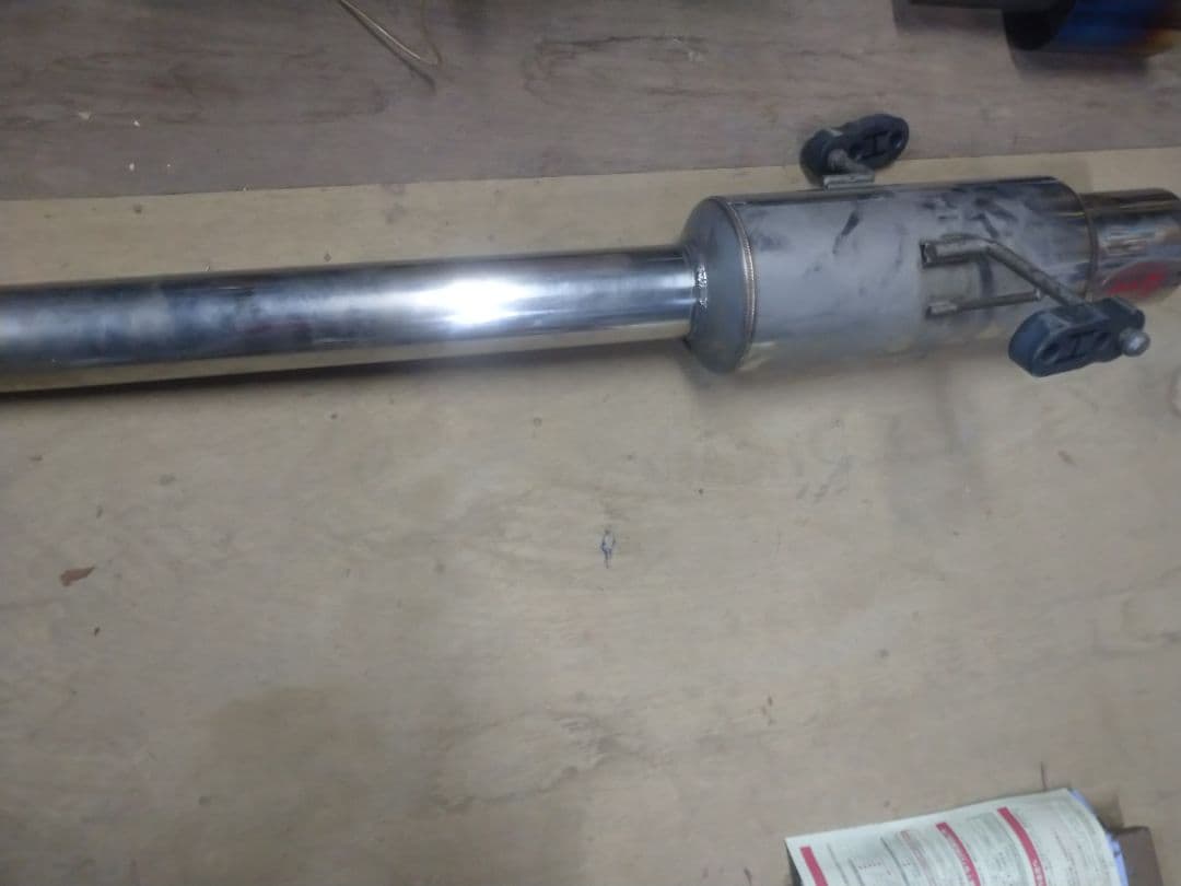 syou9467柿本改BG5レガシィワゴンおまけ付送料込み規制前 マフラー