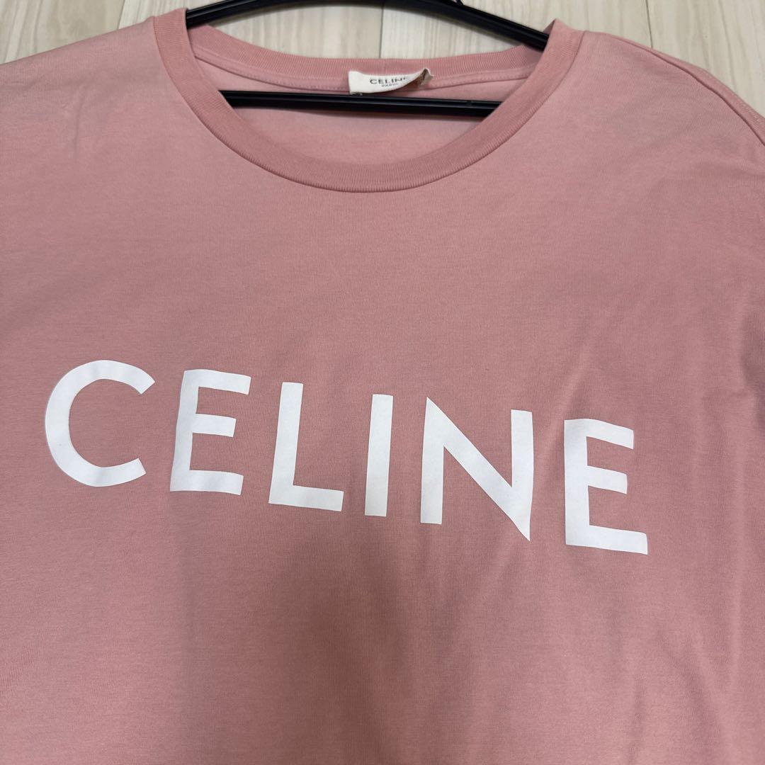 r*u様 CELINE ピンク 半袖Tシャツ XS