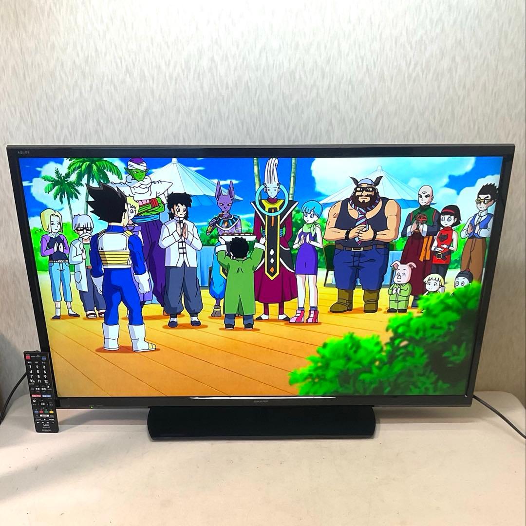 【美品フルHDパネル】40型 SHARP LC-40H40 液晶テレビ アクオス