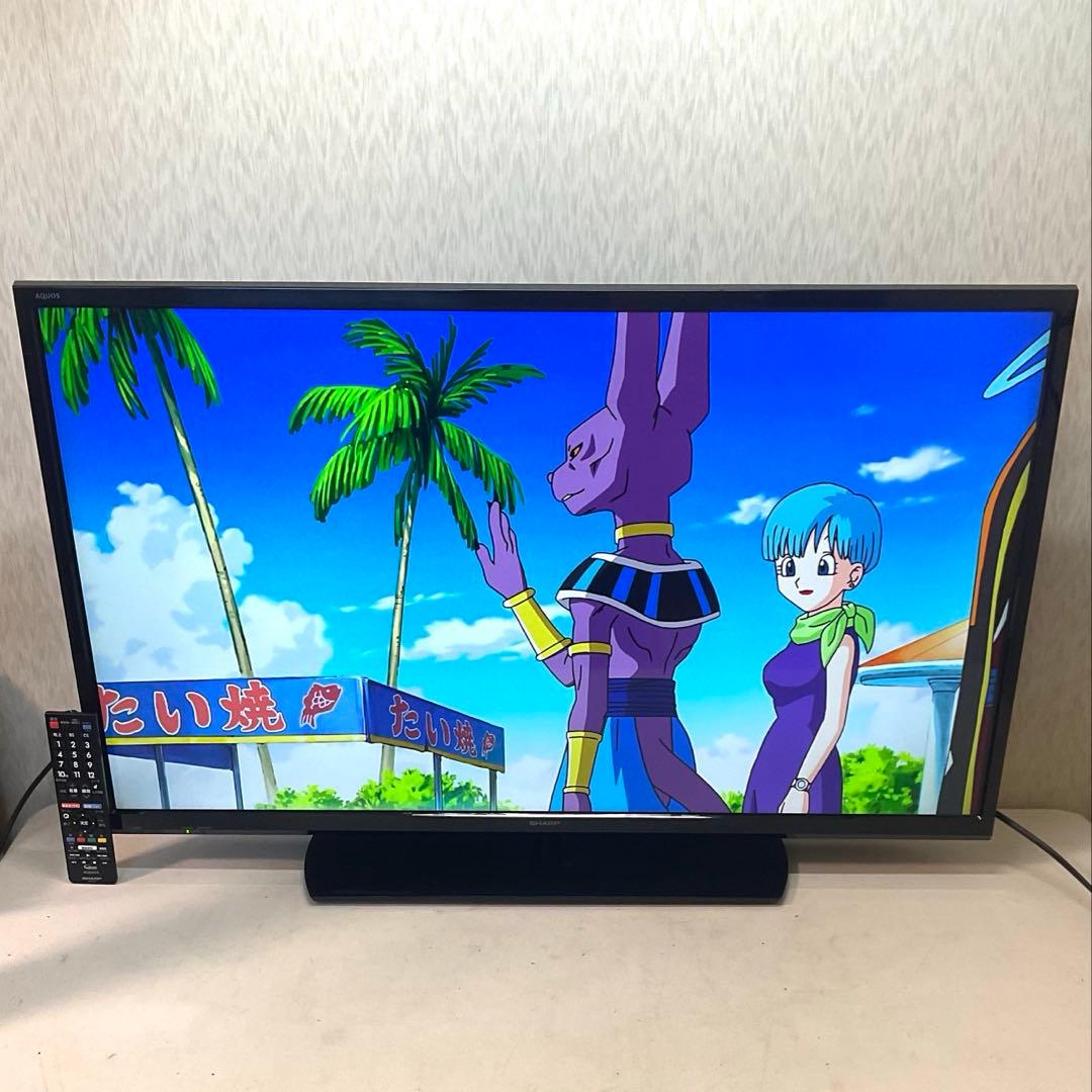 【美品フルHDパネル】40型 SHARP LC-40H40 液晶テレビ アクオス