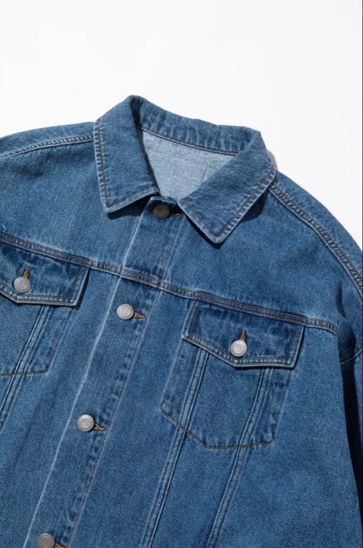 【値下げ】WCJ ソフトデニムジャケット ブルー 新品