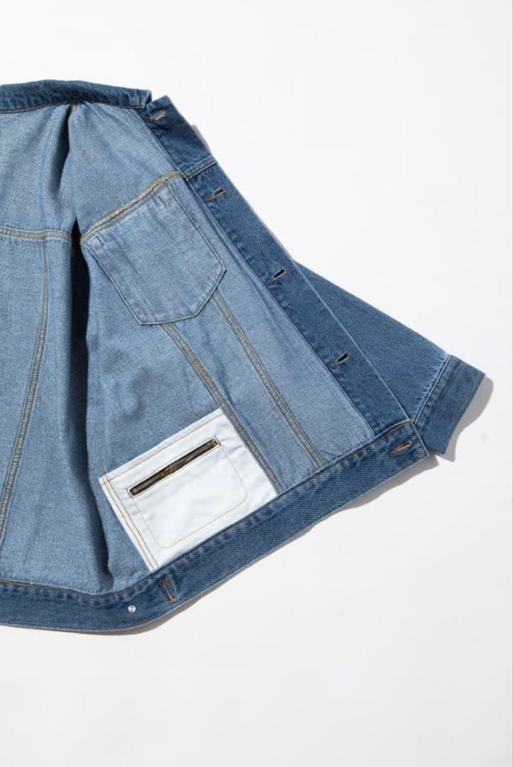 【値下げ】WCJ ソフトデニムジャケット ブルー 新品