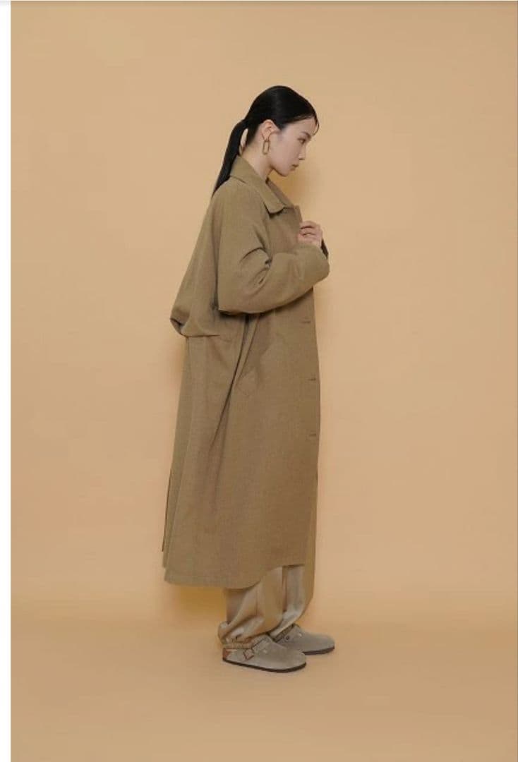 新品⭐CYAN TOKYO エアリーバックウーリーコート