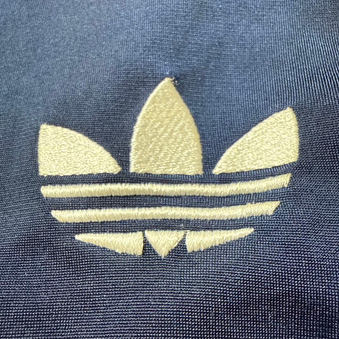00s adidas トラックジャケット ファイヤーバード M 紺×白 ジャージ