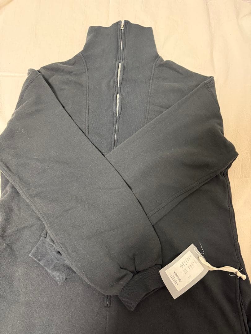 トゥデイフル スウェットジップコンビネゾン　38 チャコールグレー