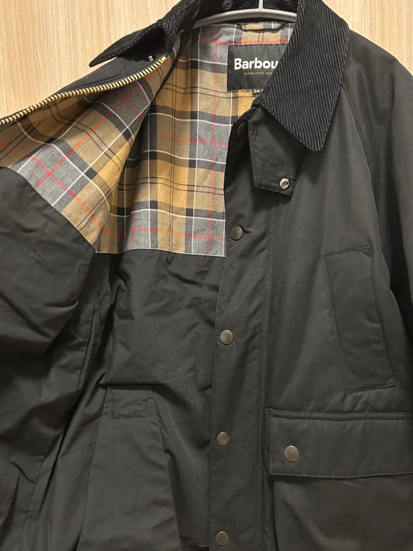 [新品] Barbour バブアー ビデイル パデッド os ブラック 34