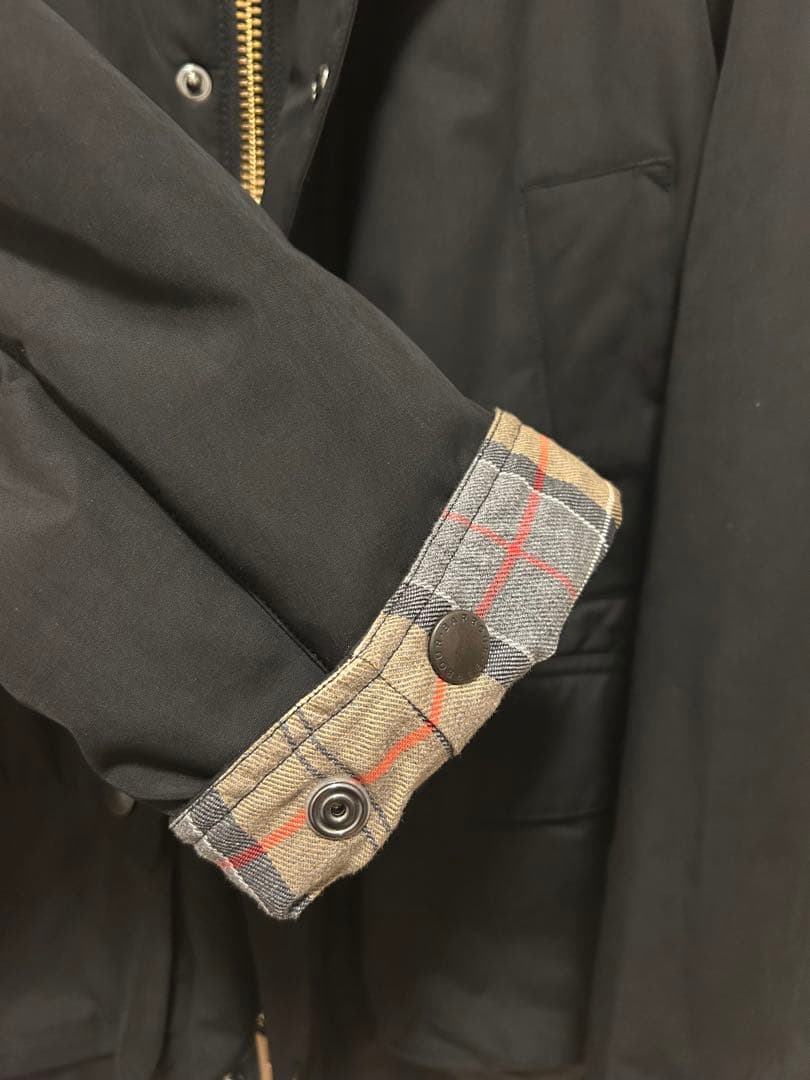 [新品] Barbour バブアー ビデイル パデッド os ブラック 34