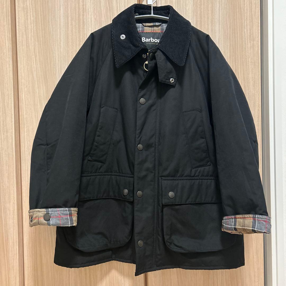 [新品] Barbour バブアー ビデイル パデッド os ブラック 34