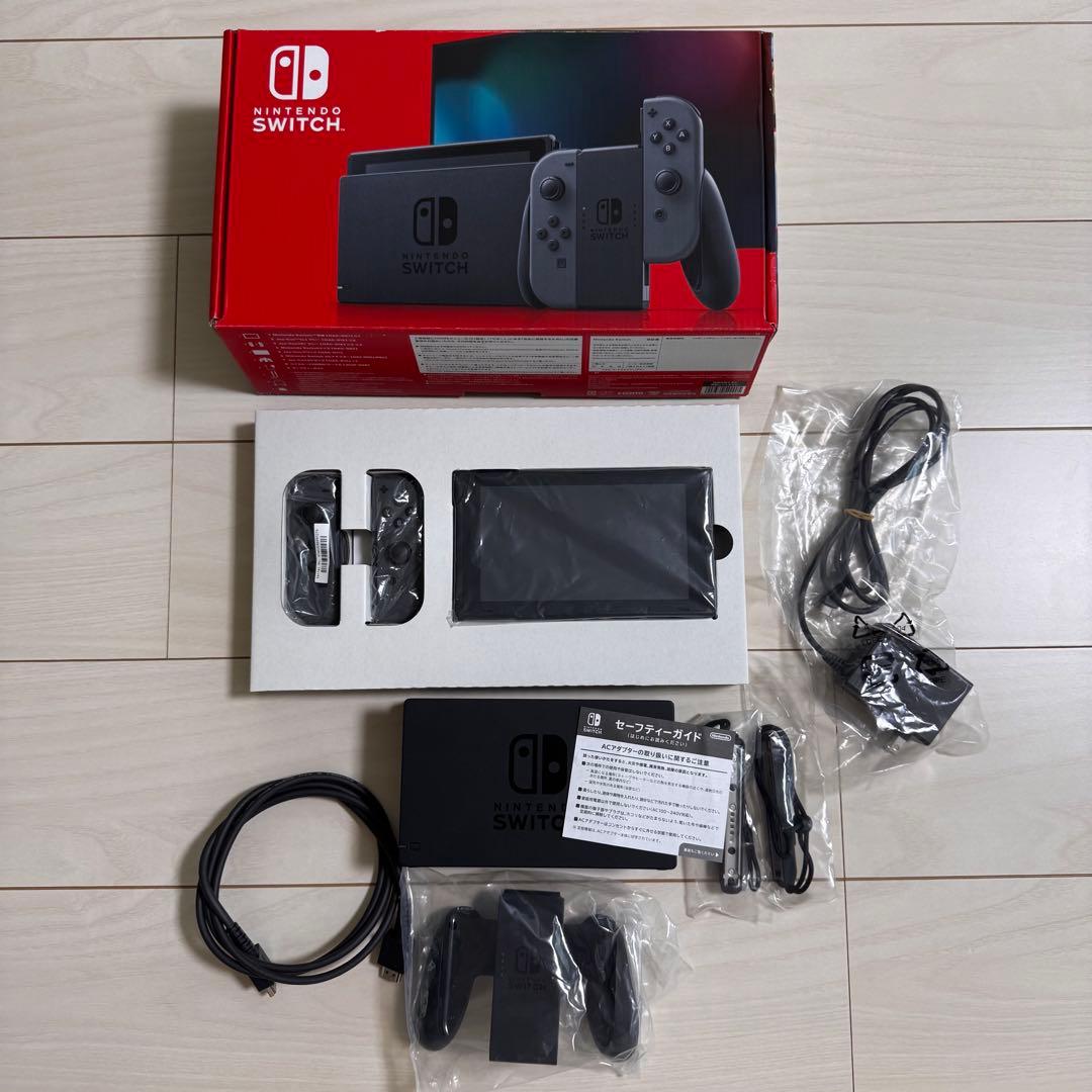 ジャンク品　Nintendo Switch 本体 付属品完備