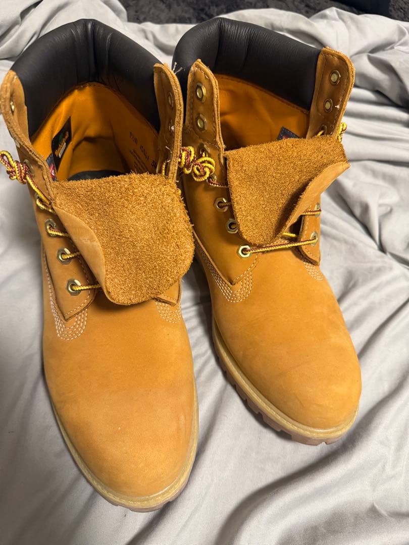 Timberland ハイカットブーツ ベージュ