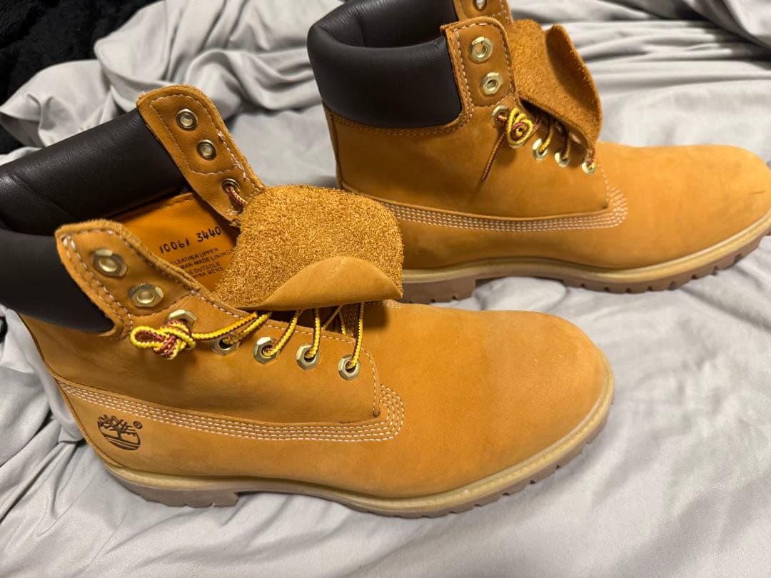 Timberland ハイカットブーツ ベージュ