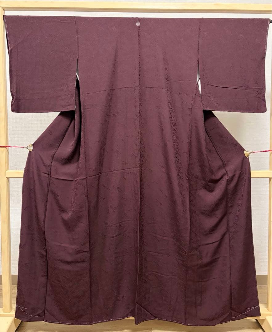 B5 美品 極上 逸品 創業460年 千總 ちそう 紫鳶色 色無地 高島屋扱い