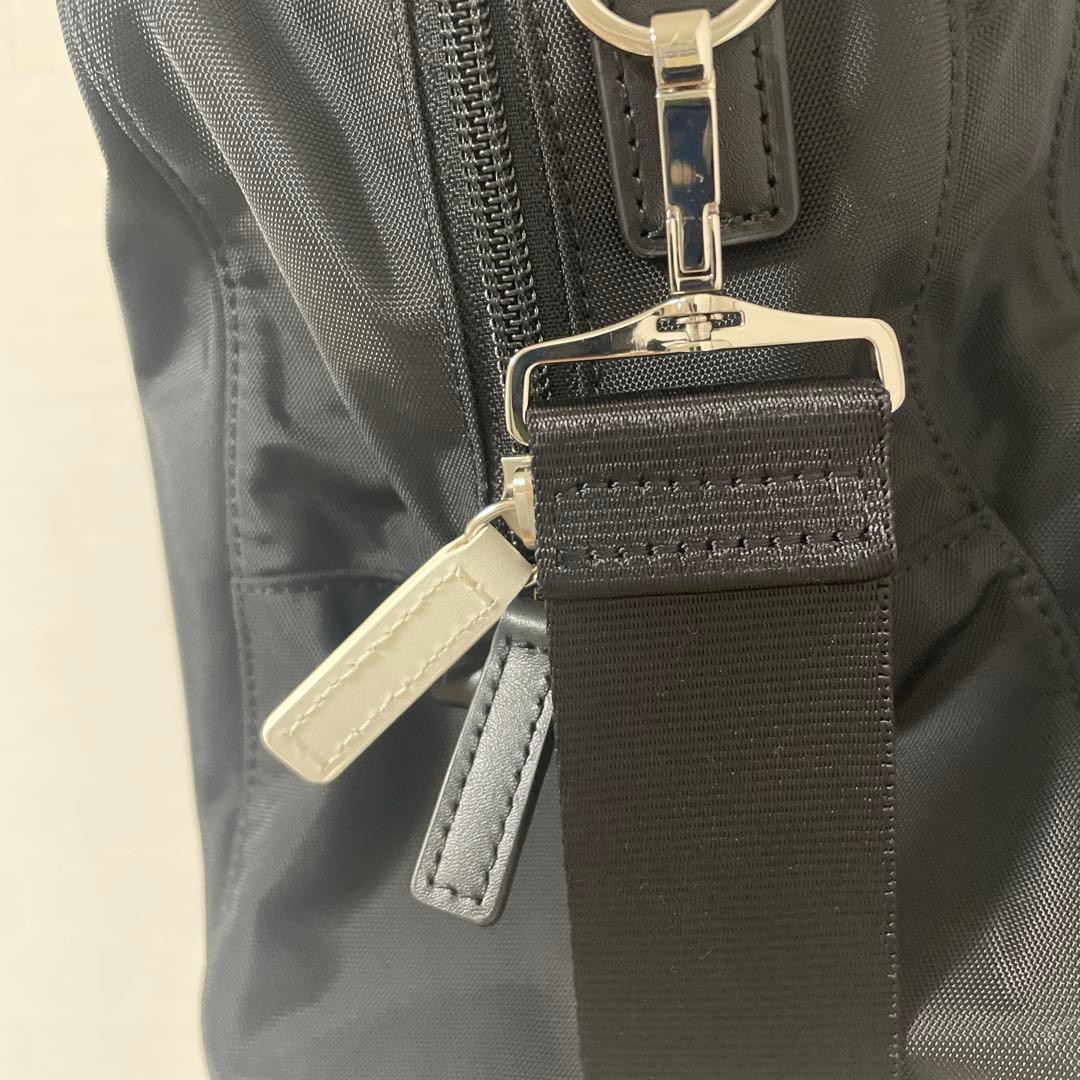 アニエスベー　ブラック ナイロン ビジネスバッグ