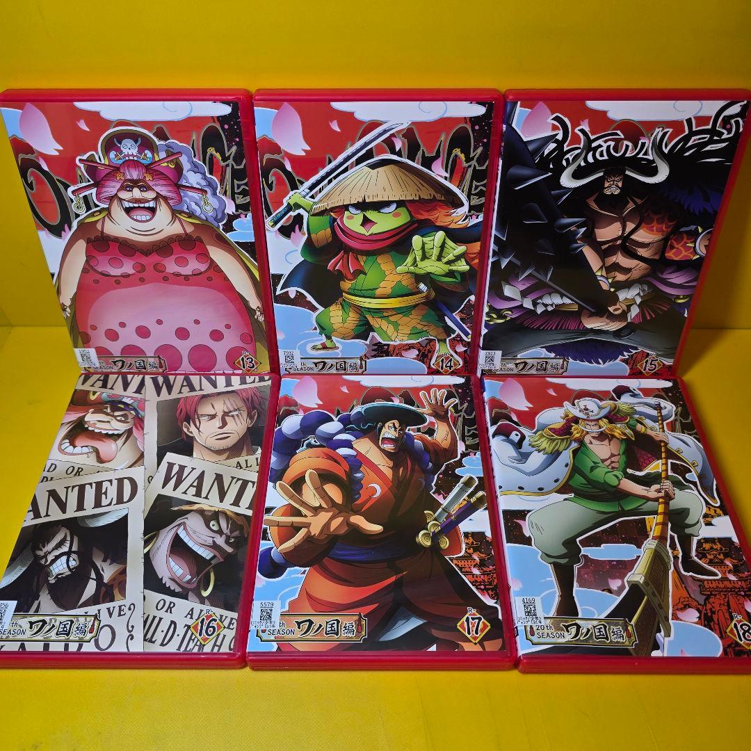 新品ケース交換済　ONE PIECE ワンピース ワノ国編 DVD 全55巻セッ