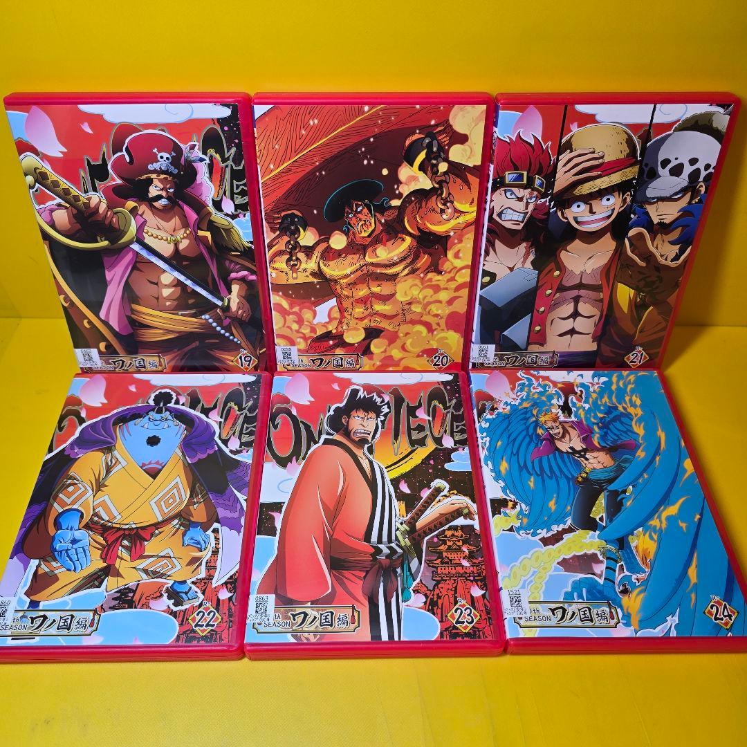 新品ケース交換済　ONE PIECE ワンピース ワノ国編 DVD 全55巻セッ