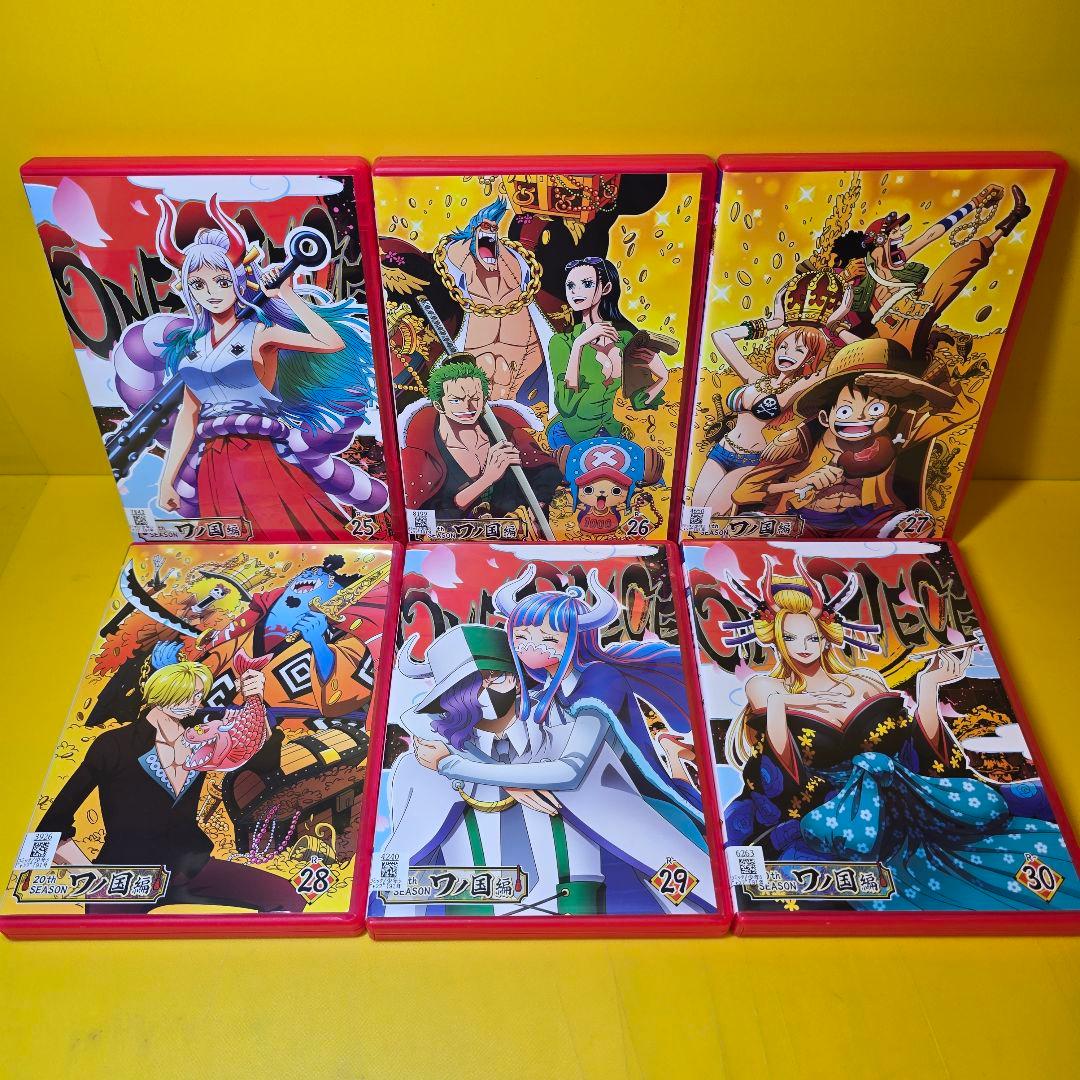 新品ケース交換済　ONE PIECE ワンピース ワノ国編 DVD 全55巻セッ