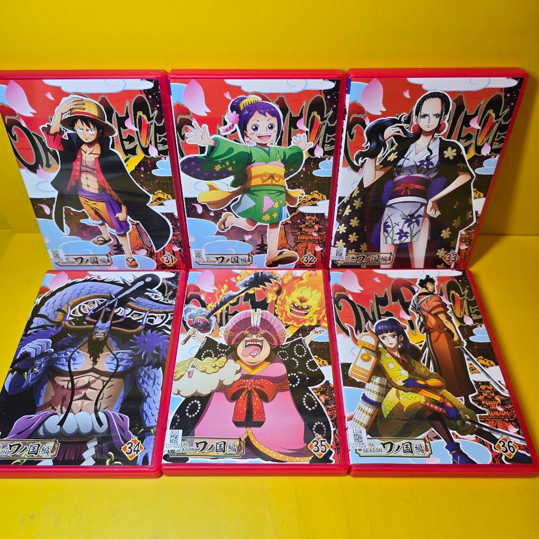 新品ケース交換済　ONE PIECE ワンピース ワノ国編 DVD 全55巻セッ