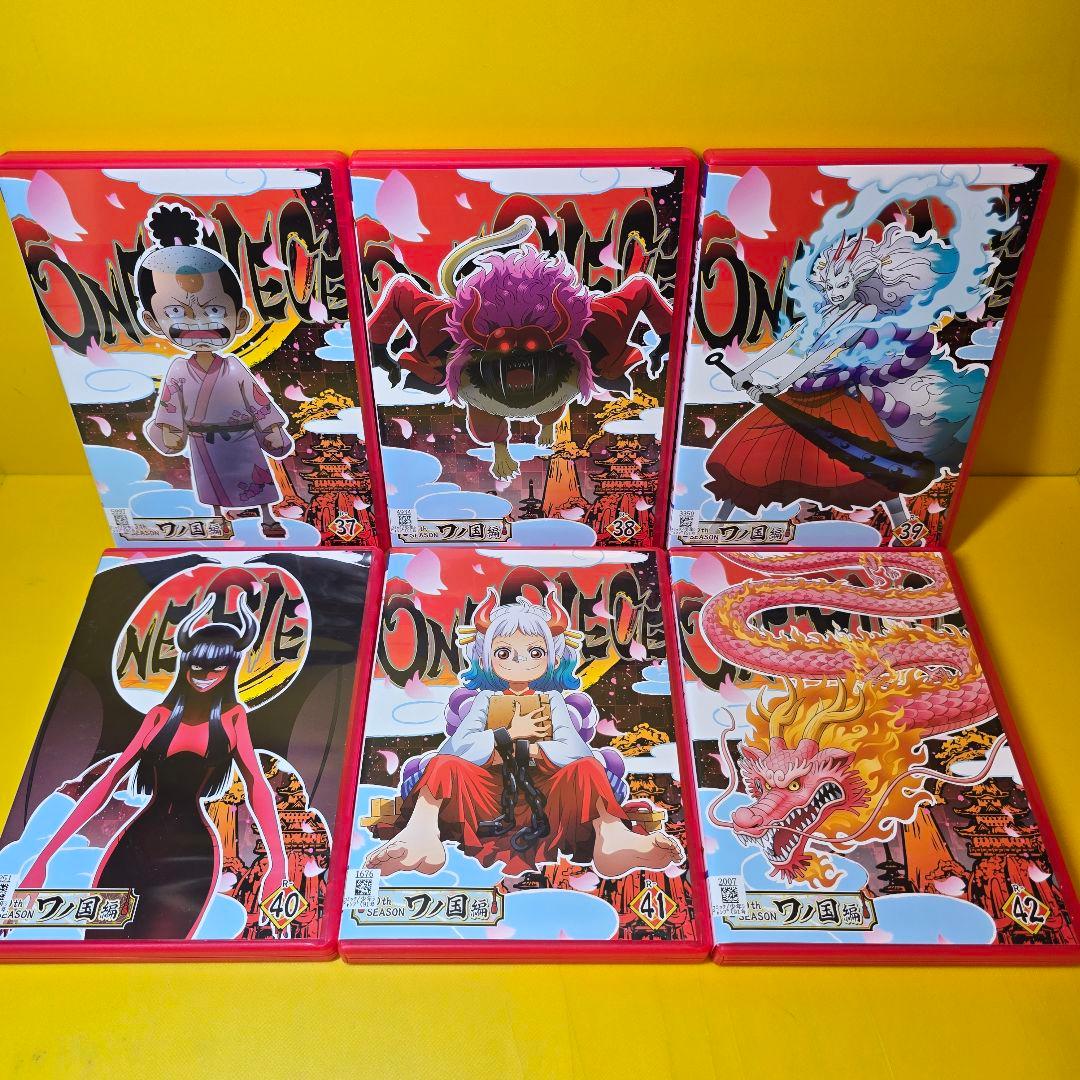 新品ケース交換済　ONE PIECE ワンピース ワノ国編 DVD 全55巻セッ
