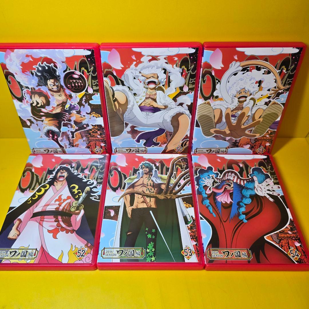 新品ケース交換済　ONE PIECE ワンピース ワノ国編 DVD 全55巻セッ
