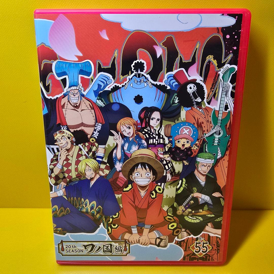 新品ケース交換済　ONE PIECE ワンピース ワノ国編 DVD 全55巻セッ