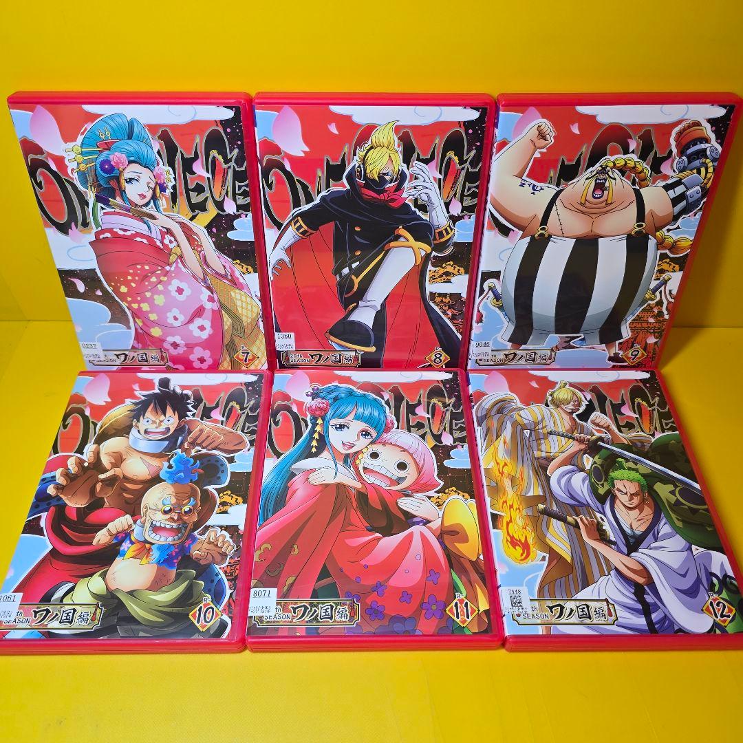 新品ケース交換済　ONE PIECE ワンピース ワノ国編 DVD 全55巻セッ